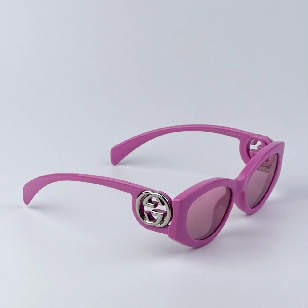 NWT Gucci GG1691S-003 Rose 54mm Sunglasses